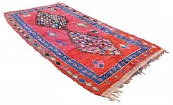 Marokkansk Boucherouite-teppe 330 x 150 cm