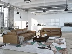 Wilton-teppe - Feres (grå/beige/multi)