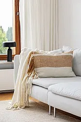 Putetrekk i ullblanding - Charlotte (gul)
