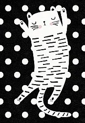 Barneteppe - Sleepy Kitten (multi)