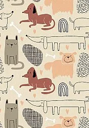 Barneteppe - Cats and dogs (multi)