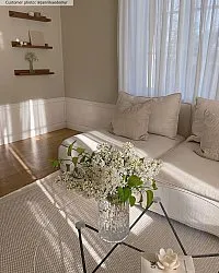 Ullteppe - Coastal (creme)
