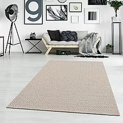 Bomullsteppe - Hvitanes (beige)
