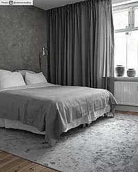 Wilton-teppe - Art Silk (grå)