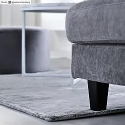 Viskoseteppe - Jodhpur Special Luxury Edition (grå)