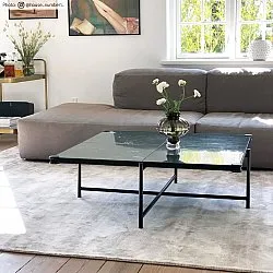 Viskoseteppe - Jodhpur Special Luxury Edition (lysgrå/beige)