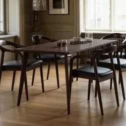 Spisebord - Nordisk - 180 x 70 cm (valnøtt)