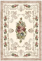 Wilton-teppe - Delpha (beige/multi)