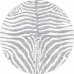 Rundt teppe - Zebra