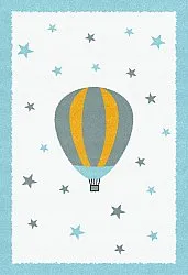 Barneteppe - Alone Balloon (blå)