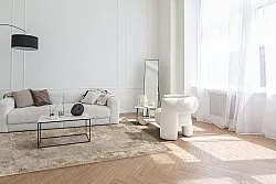 Wilton-teppe - Taknis (lys beige)