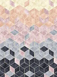 Wilton-teppe - Brigooda (rosa)