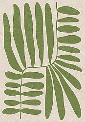 Wilton-teppe - Romilly (beige/grønn)