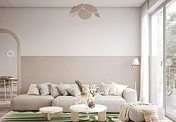 Wilton-teppe - Romilly (beige/grønn)