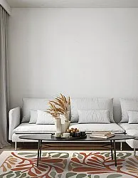 Wilton-teppe - Fern (beige/multi)