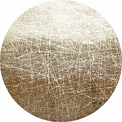 Rundt teppe - Jervis (beige)