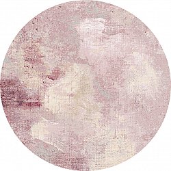 Rundt teppe - Mogoro (rosa)