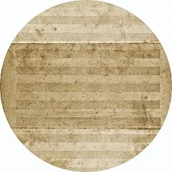 Rundt teppe - Lumio (beige)