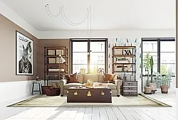 Wilton-teppe - Arriate (beige/grå)