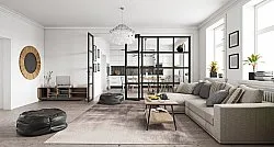 Wilton-teppe - Olmedo (grå/beige)
