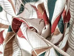 Dukar - Bomullsduk Amalie (beige/rust)
