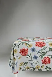 Dukar - Bomullsduk Dahlia (rød)