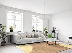Wilton-teppe - Nisa (brun/beige)