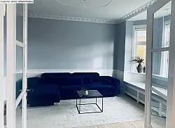 Wilton-teppe - Art Silk (lysegrå/beige)
