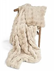 Pledd - Aranga Bubble Throw (beige)