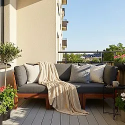 Pledd - Haines Blanket (beige)