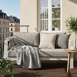 Pledd - Haines Blanket (grå)