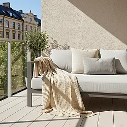 Pledd - Juneau Blanket (beige)