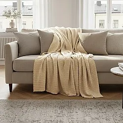 Pledd - Juneau Blanket (beige)