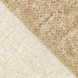 Tepper - Ullmixpledd - Beatriz Stripe (beige/hvit)