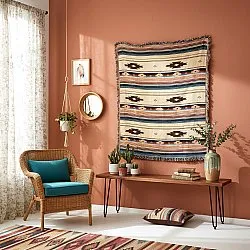 Pledd - Byblos Tapestry Blanket (multi)