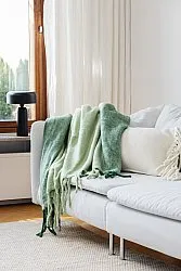 Pledd - Pledd i ullblanding - Carol (grønn)