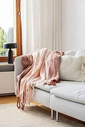 Pledd - Pledd i ullblanding - Carol (rosa)