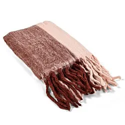 Pledd - Pledd i ullblanding - Carol (rosa)