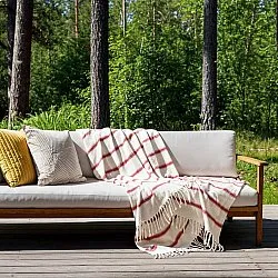 Pledd - Pledd i ullblanding - Miranda (rosa)