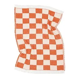 Tepper - Ullmixpledd - Audrey Check (rosa/off white)