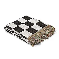 Pledd - Wallace Tapestry Blanket (svart/hvitt)