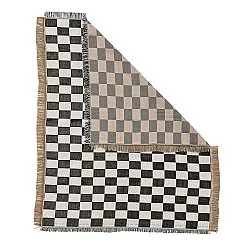 Pledd - Wallace Tapestry Blanket (svart/hvitt)