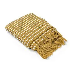 Pledd - Quebec Blanket (gul)
