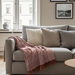 Pledd - Quebec Blanket (rød)
