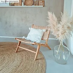 Runde tepper - San Francisco (jute)