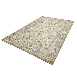 Flatvevd teppe - Amena (beige)