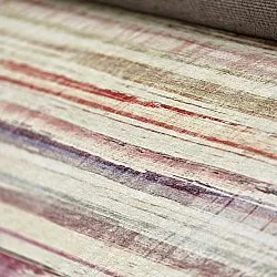 Flatvevd teppe - Delara (beige/multi)