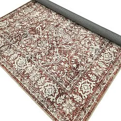 Flatvevd teppe - Meralis (rød)