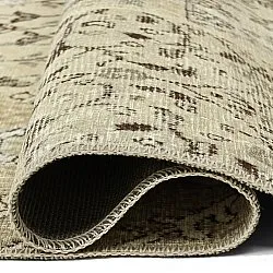 Flatvevd teppe - Myrina (beige)