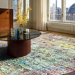 Flatvevd teppe - Oriental Rainbow (multi)